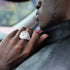 VVS Jewelry Big Clustered Band Ring