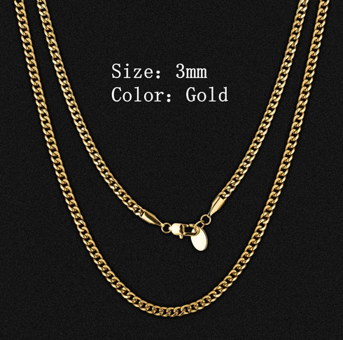 VVS Jewelry BOGO Micro Cuban Chain - Buy One Get One Free