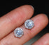 VVS Jewelry Classic Silver Stud Earrings