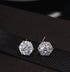VVS Jewelry Classic Silver Stud Earrings