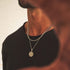 VVS Jewelry Compass Pendant Necklace