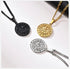 VVS Jewelry Compass Pendant Necklace