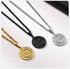 VVS Jewelry Compass Pendant Necklace