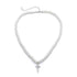 VVS Jewelry Cross Pearl Chain