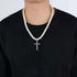 VVS Jewelry Cross Pearl Chain