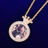 VVS Jewelry Crowned Baguette Photo Chain