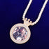 VVS Jewelry Crowned Baguette Photo Chain