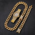 VVS Jewelry Cuban Chain & Cuban Bracelet + Free OG Bust Down Watch