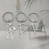 VVS Jewelry Custom Cursive Name Keychain