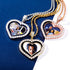 VVS Jewelry Custom Double-Sided Heart Photo Chain