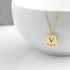 Custom Fingerprint And/Or Handwriting Photo Pendant Necklace