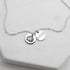 Custom Fingerprint And/Or Handwriting Photo Pendant Necklace
