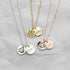 Custom Fingerprint And/Or Handwriting Photo Pendant Necklace