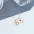 Custom Fingerprint And/Or Handwriting Photo Pendant Necklace