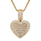 VVS Jewelry Custom Heart Locket Photo Chain