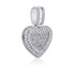 VVS Jewelry Custom Heart Locket Photo Chain