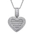 VVS Jewelry Custom Heart Locket Photo Chain