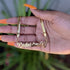 Custom Name Herringbone Chain – Gold Plated Personalized Necklace