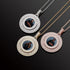 VVS Jewelry Custom Large Spinning Photo Pendant + Chain