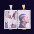 VVS Jewelry Custom Photo Square Medallion Chain