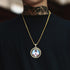 VVS Jewelry Custom Rotating Photo Medallion Pendant Chain