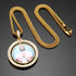 VVS Jewelry Custom Rotating Photo Medallion Pendant Chain