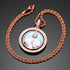 VVS Jewelry Custom Rotating Photo Medallion Pendant Chain
