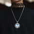 VVS Jewelry Custom Rotating Photo Medallion Pendant Chain