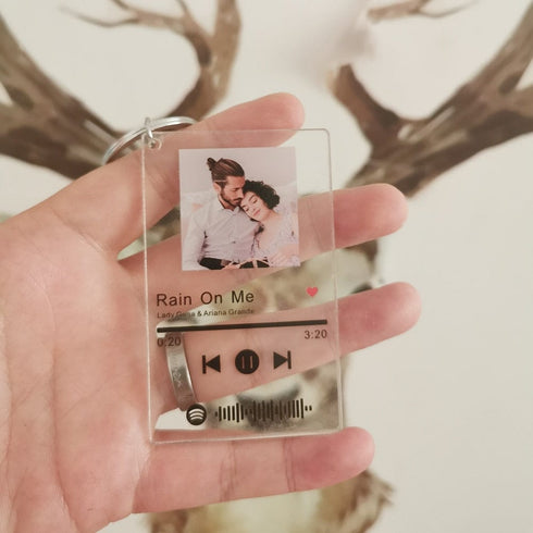 VVS Jewelry Custom Spotify Keychain