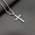 VVS Jewelry CZ Iced Diamond Cross