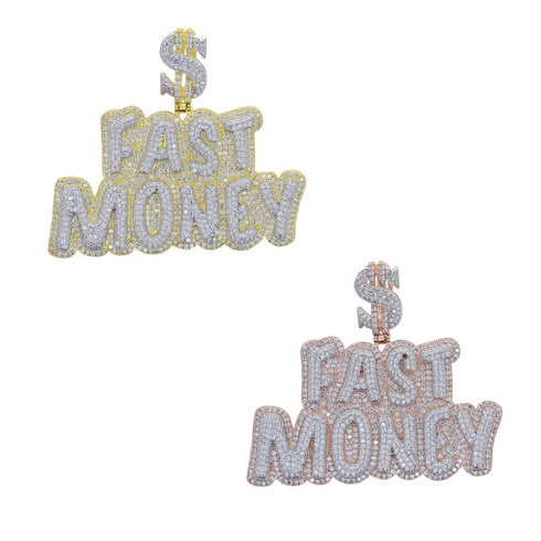 VVS Jewelry "$ Fast Money" Pendant Chain