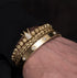 VVS Jewelry Fit For a King 3pc Gold Bangle Set