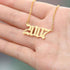 Birth Year Necklace