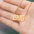 Birth Year Necklace