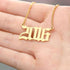 Birth Year Necklace