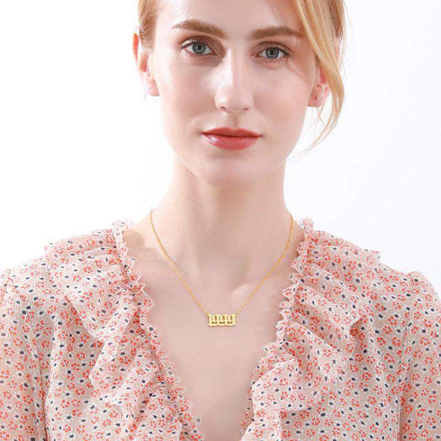 Birth Year Necklace