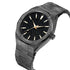 VVS Jewelry Frosted Signature Baron's Black Stardust Watch