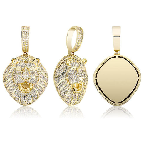 VVS Jewelry Fully Iced Lion's Head Chain