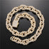 VVS Jewelry Gold/Silver 17mm Thicc AF Micropave Miami Cuban Chain