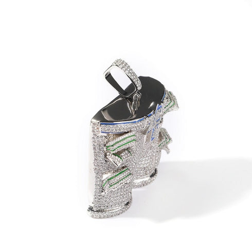 VVS Jewelry Iced 4PF Rapper USD Shorts Pendant