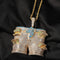 VVS Jewelry Iced 4PF Rapper USD Shorts Pendant