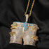 VVS Jewelry Iced 4PF Rapper USD Shorts Pendant