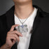 VVS Jewelry Iced 4PF Rapper USD Shorts Pendant