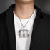 VVS Jewelry Iced 4PF Rapper USD Shorts Pendant
