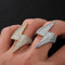 VVS Jewelry Iced Bolt Ring
