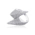 VVS Jewelry Iced Bolt Ring