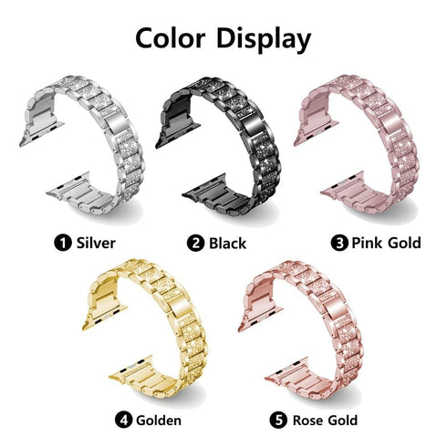 VVS Jewelry Iced Out Apple Watch Band + FREE Case