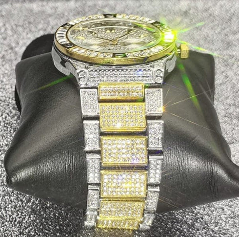 VVS Jewelry Iced out Baguette Watch