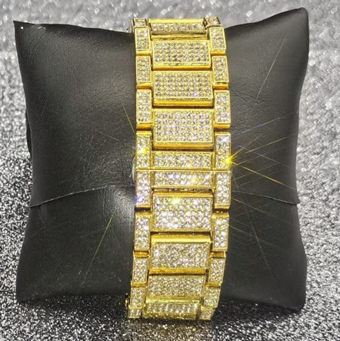 VVS Jewelry Iced out Baguette Watch