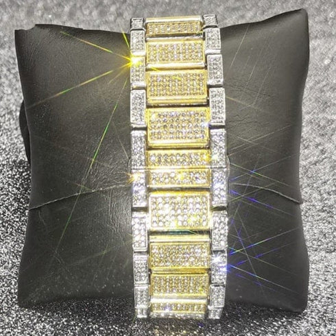 VVS Jewelry Iced out Baguette Watch